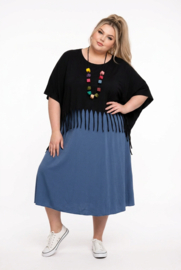 Moonshine oversized  katoen top stretch