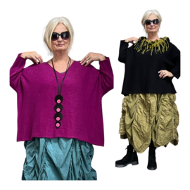 Moonshine oversized  gebreide top /in meerdere kleuren