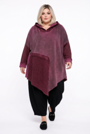 ITALIA MODA de modieuze kleuring katoen tuniek  stretch /in meerdere kleuren