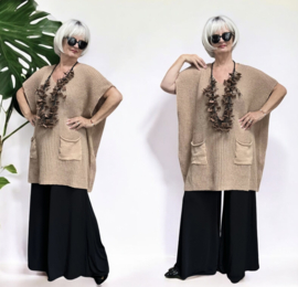 Italia Moda oversized gebreide top stretch