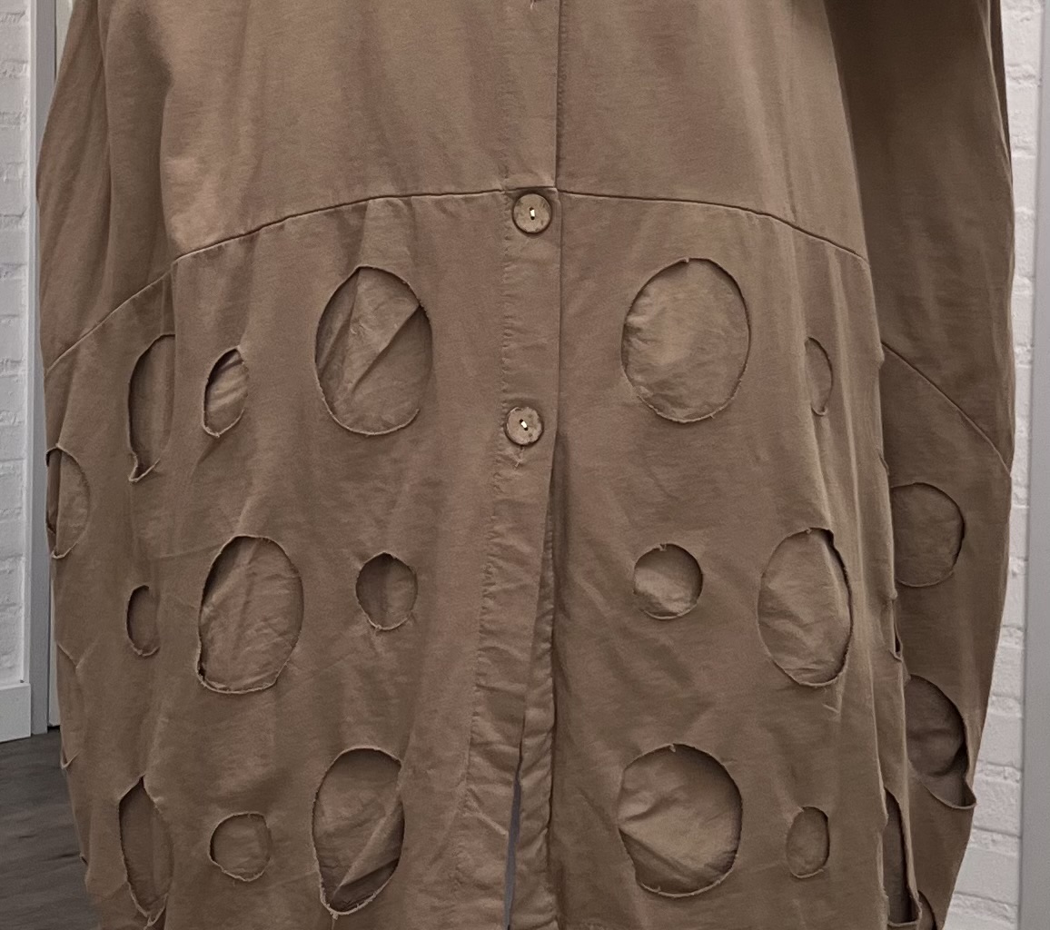 Italia MODA oversized jersey blazer/jas apart stretch /in meerdere kleuren