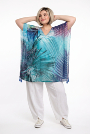 ONE OF A KIND  viscose zomer poncho
