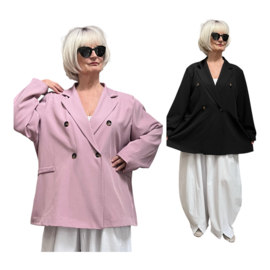 Italia MODA oversized blazer/jas apart /gevoerd/in meerdere kleuren