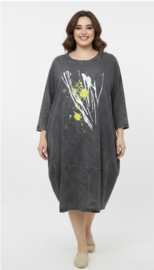 Zedd Plus tencel jeans ballon jurk