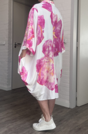 Vincenzo Allocca oversized viscose ballon tuniek met zakken