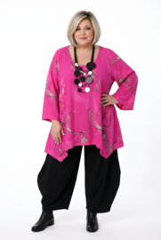 Vincenzo Allocca katoen A-lijn tuniek apart stretch