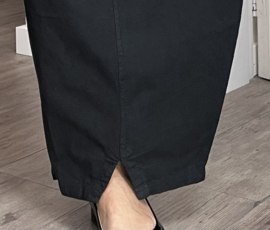 Moonshine katen/linnen look ballonbroek apart zwart
