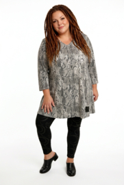 Vincenzo Allocca oversized  A-lijn tuniek/ apart stretch