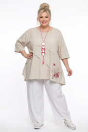 Moonshine oversized A-lijn tuniek stretch/meerdere kleuren