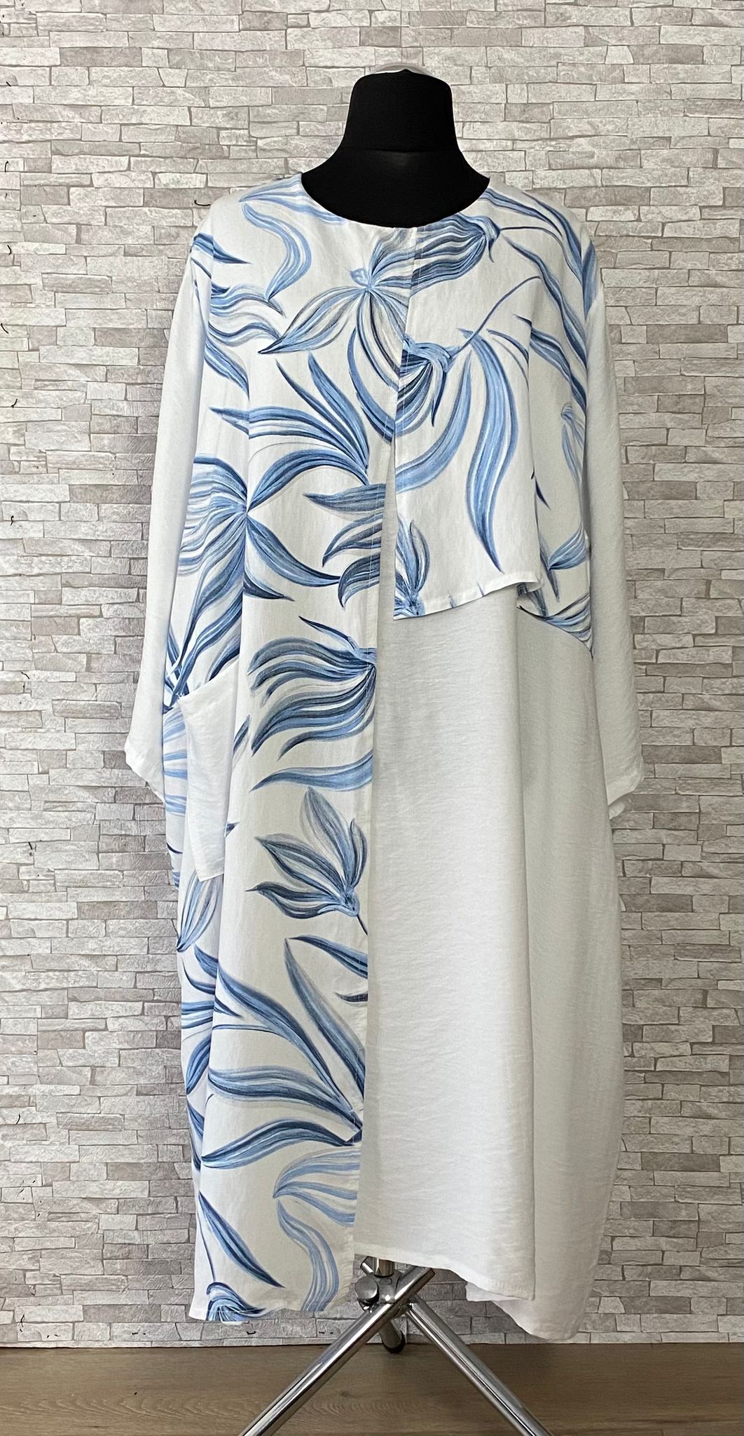 ITALIA MODA viscose  A-lijn jurk /in meerdere kleuren