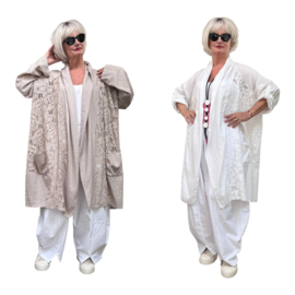 StarTex oversized katoen nanten vest  /in meerdere kleuren