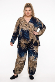 R.A.F.A.Y viscose  setje vest/top + broek apart/stretch
