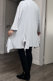 Moonshine katoen A-lijn tuniek stretch / in meerdere kleuren