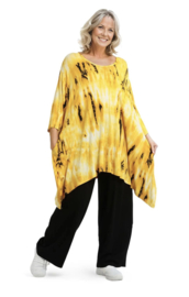 AKH jersey viscose oversized A-lijn tuniek stretch