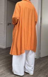 ITALIA oversized viscose blouse/hemd /in meerdere kleuren