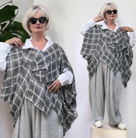 Vincenzo Allocca oversized linnen top/tuniek apart