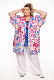 ITALIA MODA  oversized viscose zomer vest