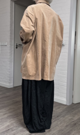 Sissi  MODA oversized katoen fijn corduroy blazer apart/in meerdere kleuren