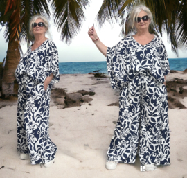 ITALIA oversized viscose blouse/ tuniek + broek apart/in meerdere kleuren