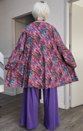 AKH oversized katoen  A-lijn tuniek apart stretch