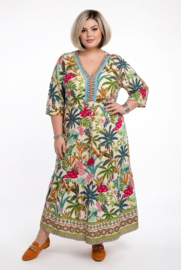 ORIENTIQUE Australian katoen A-lijn jurk