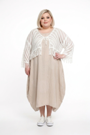 ITALIA MODA  oversized katoen BOHO korte vest  stretch/in meerdere kleuren