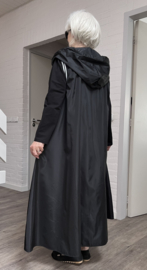 SASHA LARA oversized  A-lijn blazer + jurk / stretch/zwart/wit