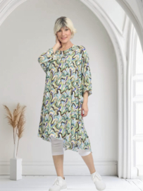 AKH oversized viscose A-lijn tuniek apart  