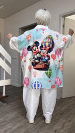 ITALIA oversized viscose blouse/hemd