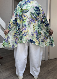 AKH viscose linnen look oversized A-lijn top