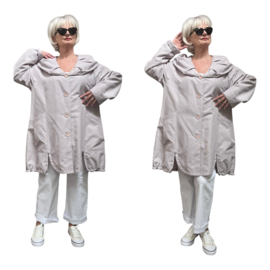 SINNE design. katoen mix zomerjas /gevoerd