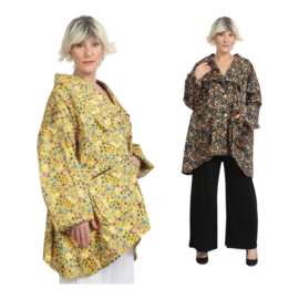 AKH oversized viscose/katoen korte zomerjas/blazer  / apart /stretch/in meerdere kleuren