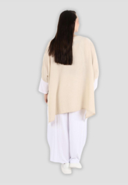 AKH viscose linnen look oversized A-lijn top