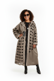 H-4 de modieuze kleuring katoen jas/blazer/vest//apart