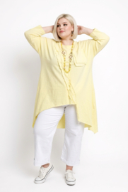 ITALIA oversized katoen tuniek stretch /in meerdere kleuren