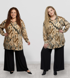 Ophilia viscose blouse/hemd/tuniek/tuniek