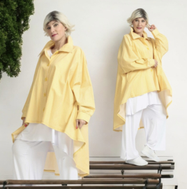 AKH oversized katoen A-lijn hemd/blazer/tuniek apart