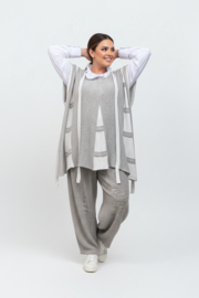 Vincenzo Allocca oversized linnen top/tuniek apart