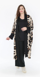 AKH oversized viscose vest/blazer apart stretch