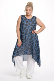 AKH oversized chique chiffon A-lijn  jurk/overjurk /tuniek apart