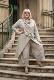 ITALIA  oversized katoen jersey tricot vest/blazer  stretch/in meerdere kleuren