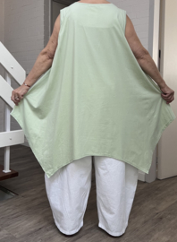 Moonshine jersey katoen A-lijn tuniek stretch /in meerdere kleuren