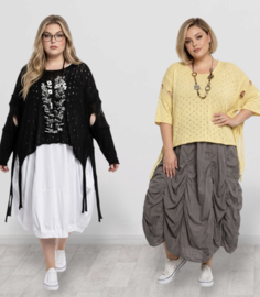 Moonshine oversized  katoen gebreide top /in meerdere kleuren