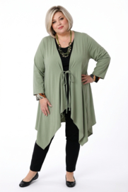 Moonshine oversized jersey  katoen vest stretch