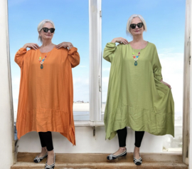 ITALIA MODA viscose tuniek met ketting, niet doorschijnend/in meerdere kleuren