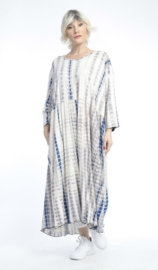 AKH oversized viscose A-lijn jurk met zakken /apart stretch