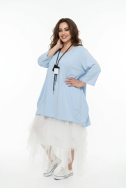 Moonshine  katoen A-lijn tuniek stretch/meerdere kleuren