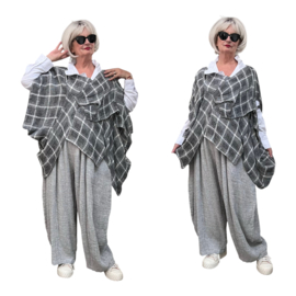 Vincenzo Allocca oversized linnen top/tuniek apart