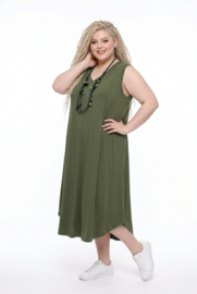 ITALIA MODA viscose A-lijn jurk stretch