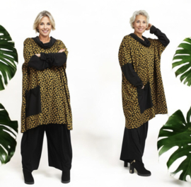 AKH oversized viscose mix tuniek apart stretch